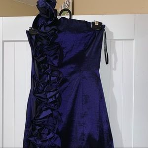 Floral mini semi formal dress